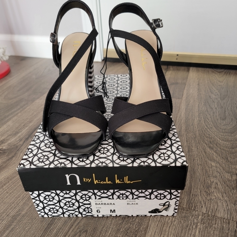 Women's heels N by Nicole Miller size 6 NIB